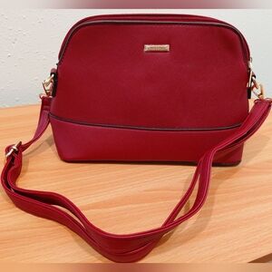 Elim & Paul Cranberry Small Bag. Can Convert To A Crossbody. Great For Parties.